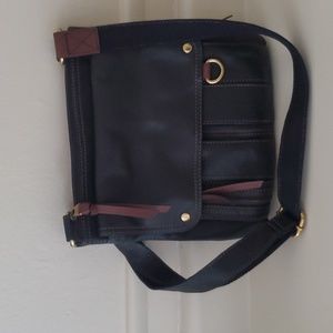 Black Leather Fossil Purse